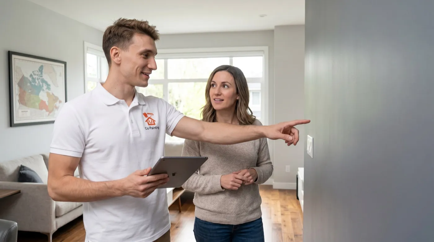 Property management painting estimate review in North York